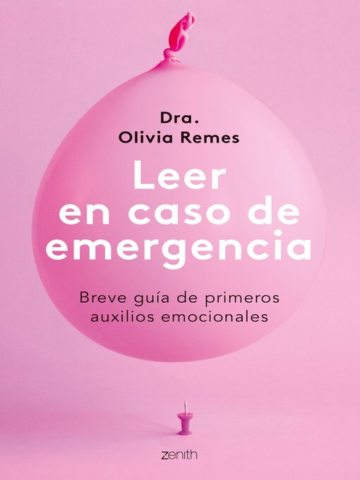 Title details for Leer en caso de emergencia by Dra. Olivia Remes - Available